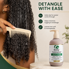 Daily Smoothing Leave-In Conditioner with Niacinamide, Caffeine, Biotin, Peppermint, & Honey | 10.14 Fl Oz