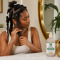 Daily Smoothing Leave-In Conditioner with Niacinamide, Caffeine, Biotin, Peppermint, & Honey | 10.14 Fl Oz