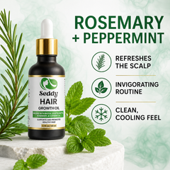 Hair Growth Oil – Intensive Scalp Treatment for Thinning Hair - 1.7 Fl. Oz