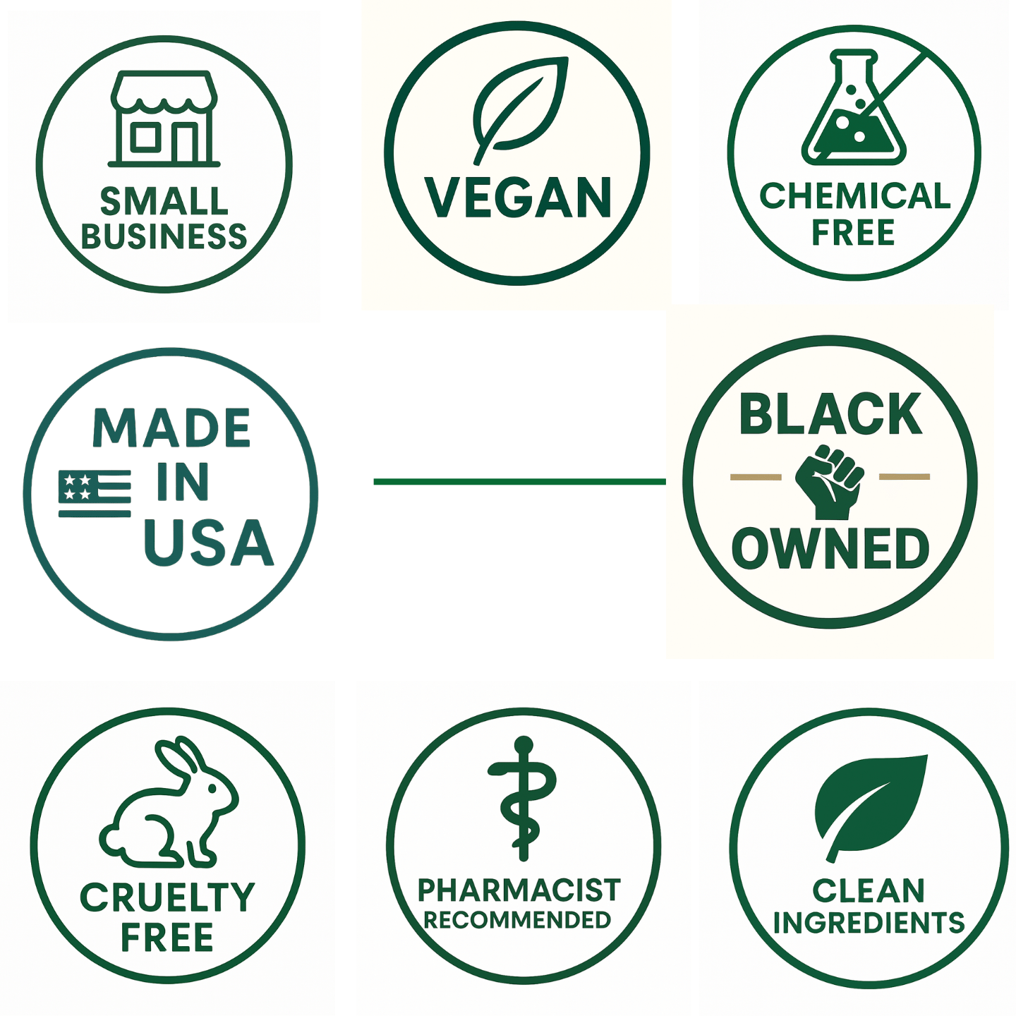 Black owned business banner