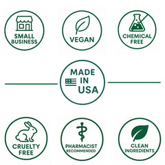 Organic Castor Oil with Rosemary & Peppermint Oil -3.4 Fl. Oz - Seddy