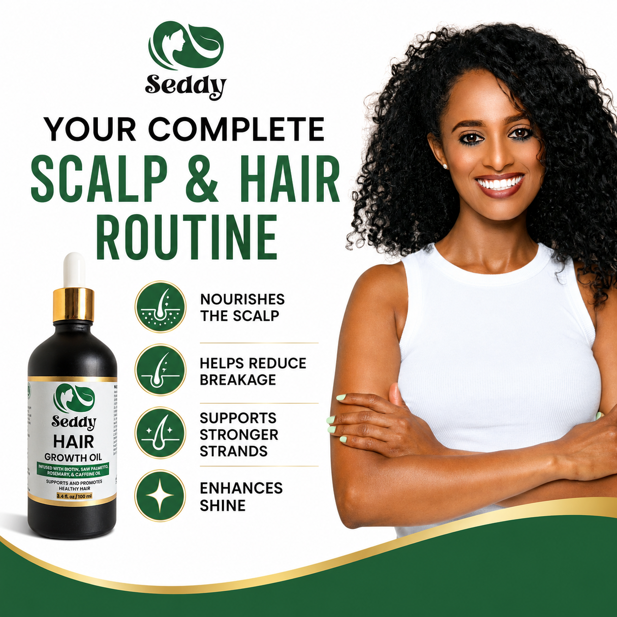 complete scalp and hair routine