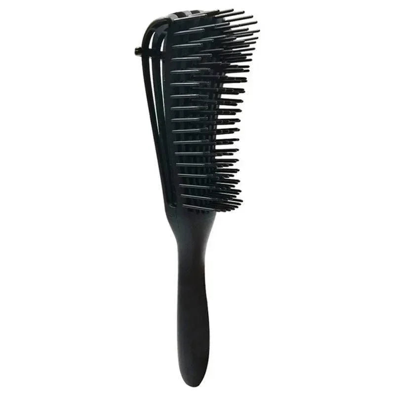 Detangling Brush – Fast, Gentle & Curl-Friendly - Black - Seddy