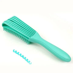 Detangling Brush – Fast, Gentle & Curl-Friendly - Green - Seddy
