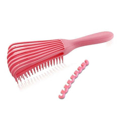 Detangling Brush – Fast, Gentle & Curl-Friendly - Pink - Seddy