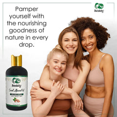 Pure Sweet Almond Oil - Nourish, Soften & Rejuvenate - 8 Fl. Oz - Seddy