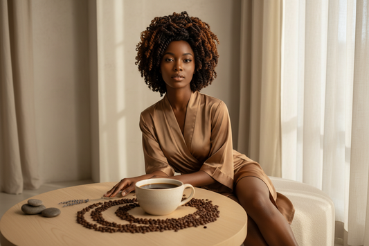 Coffee hair oil