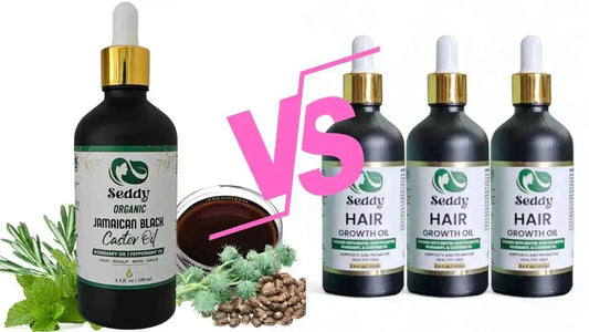 Seddy Hair Growth Oil vs. Seddy Jamaican Black Castor Oil – Which One Works Best?