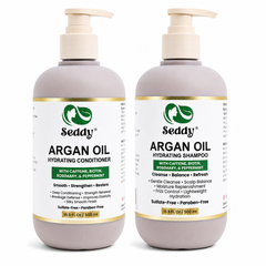 Wash Day Essentials Bundle | Argan Shampoo and Hydrating Conditioner