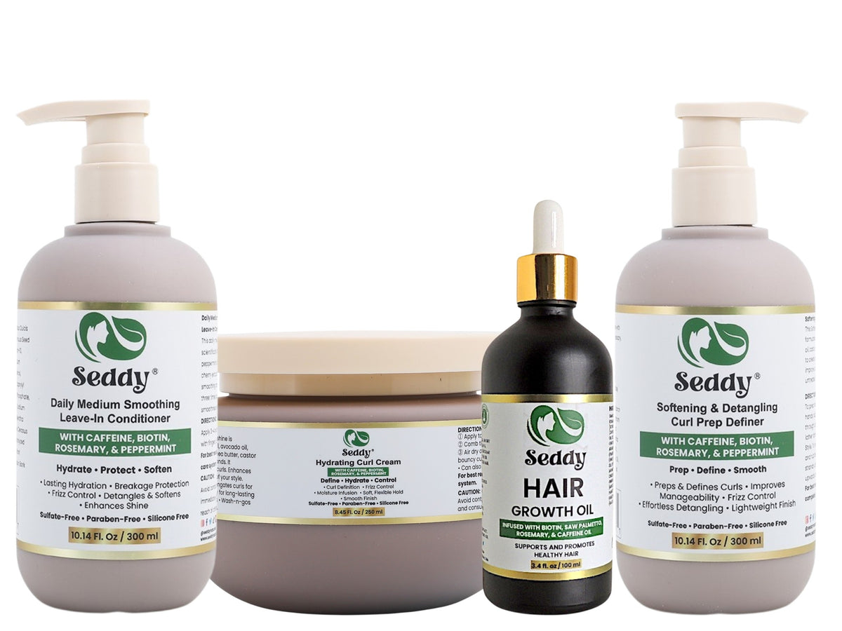 Curl Care Bundle Defines, Hydrates & Strengthens Curls