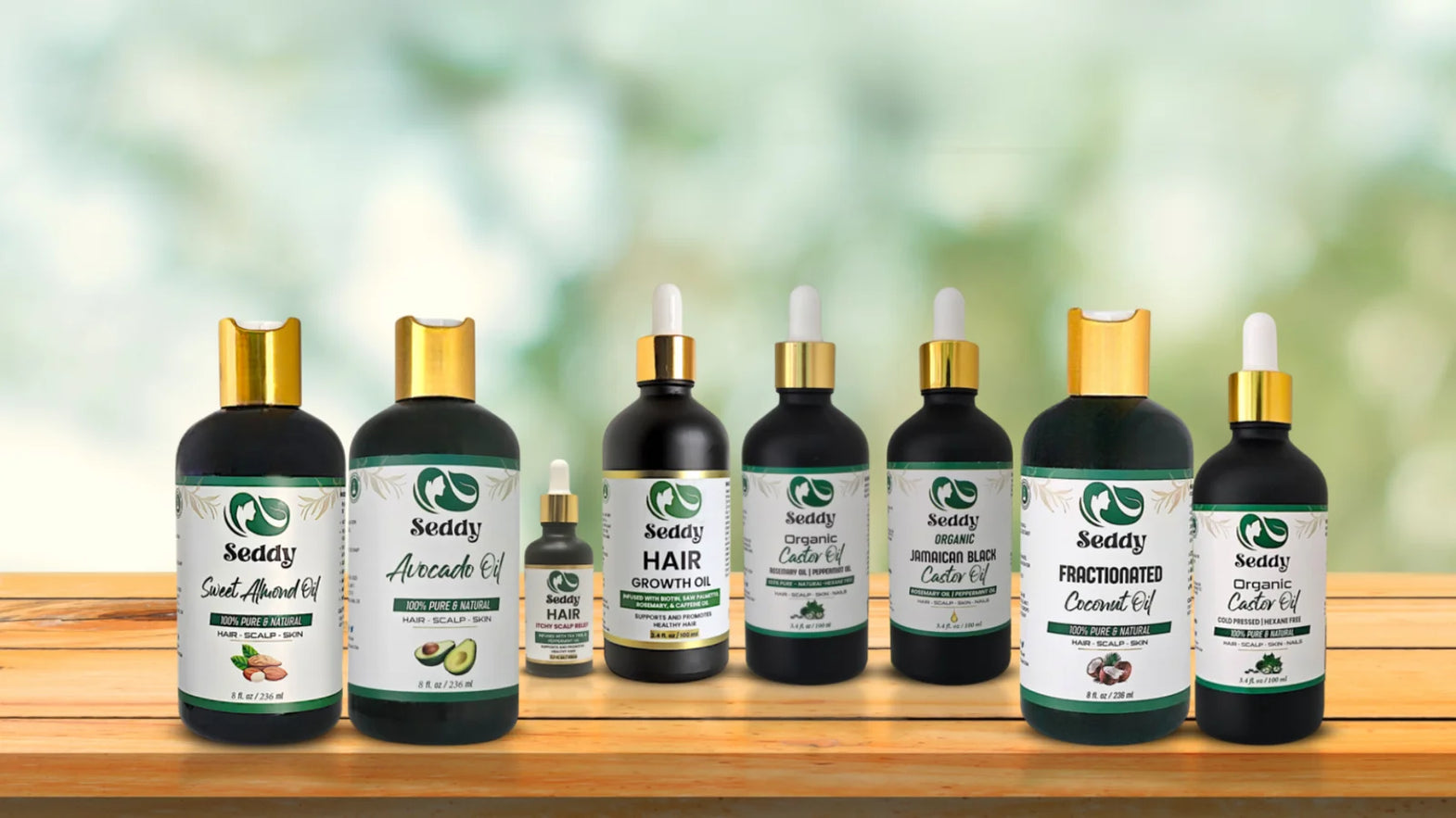 Buy Top Rated Natural Hair Growth Oils | Seddy