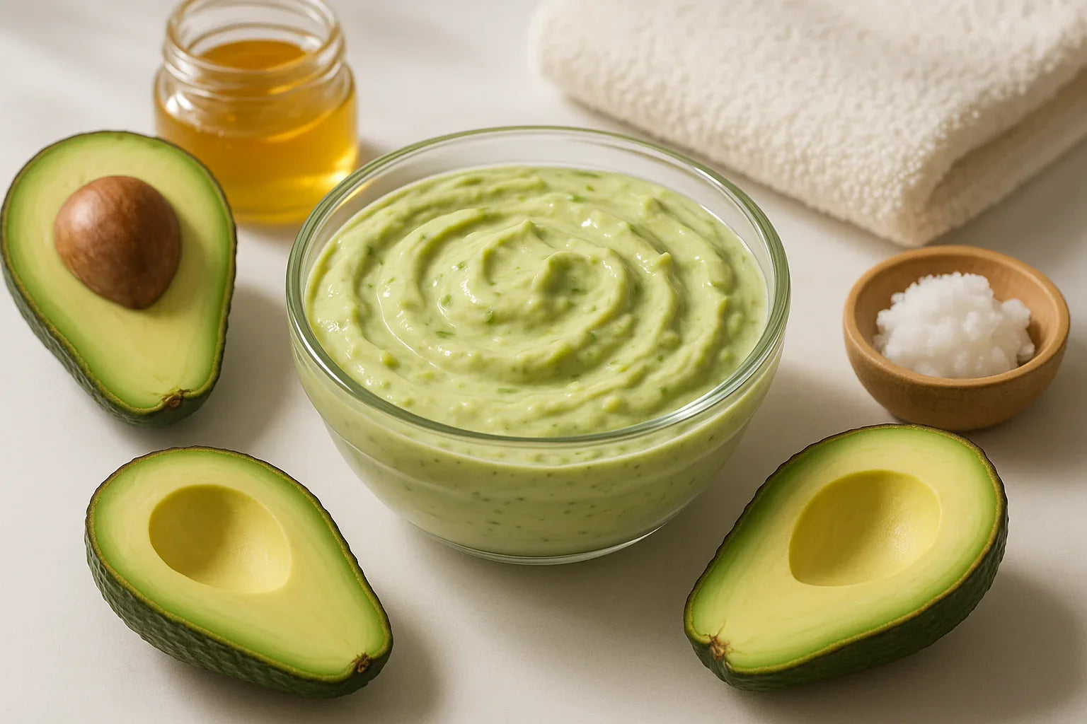 avocado hair mask