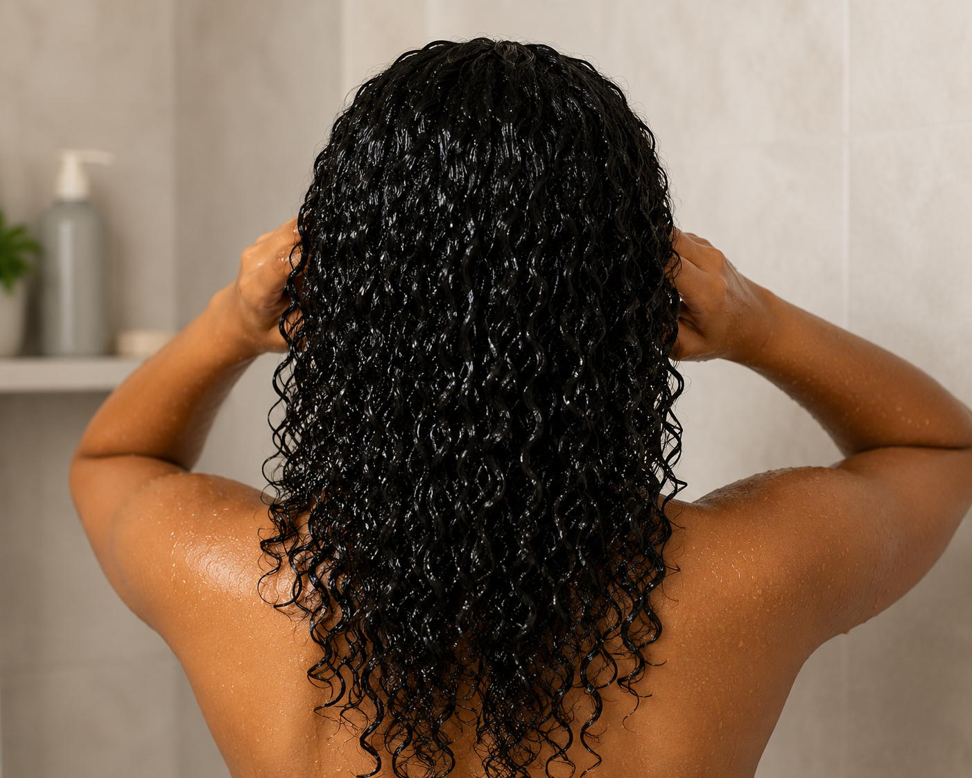 hydrated hair