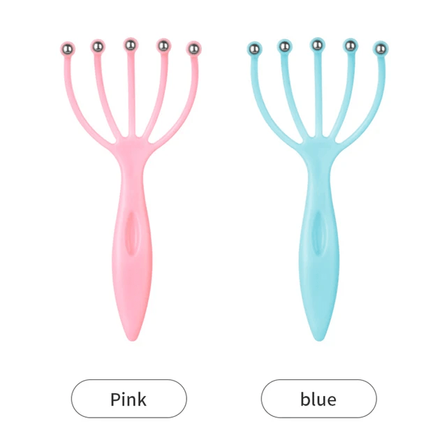 Seddy Portable Claw Five Finger Head Scalp Massager - 2pcs