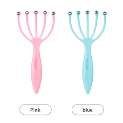 Seddy Portable Claw Five Finger Head Scalp Massager - 2pcs