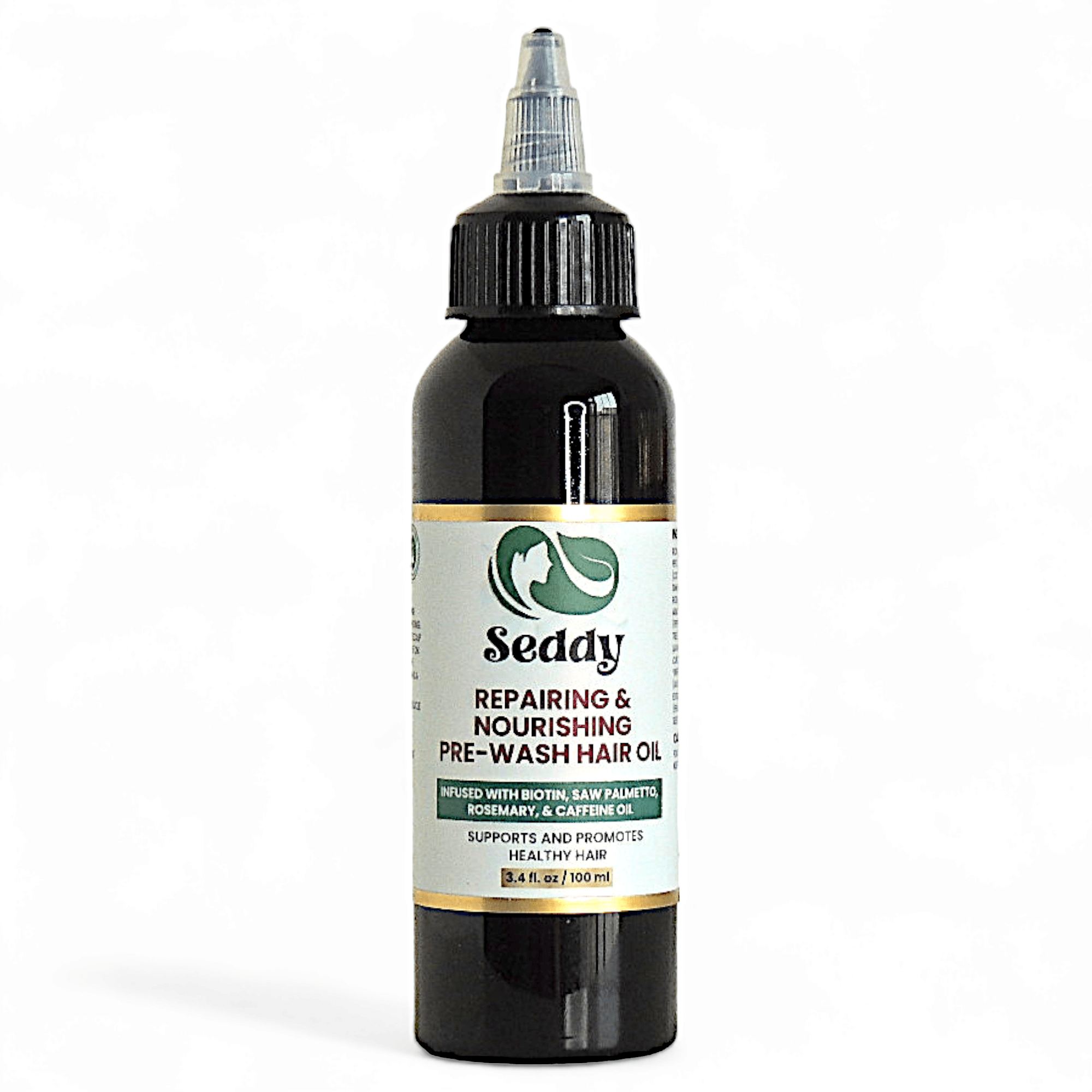 Seddy Pre-Wash Nourishing Treatment Oil for Dryness, Breakage, & Split Ends