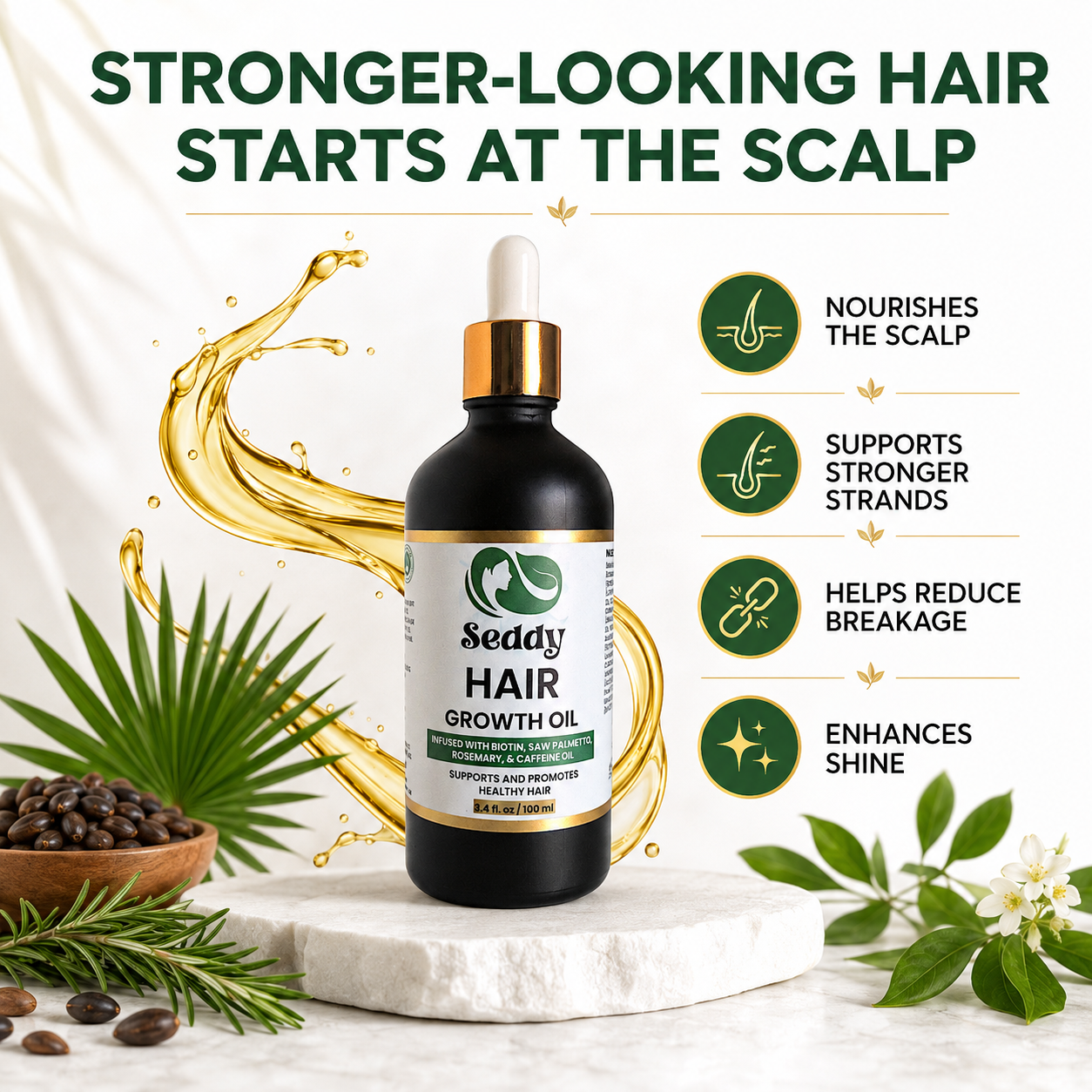 stronger looking hair
